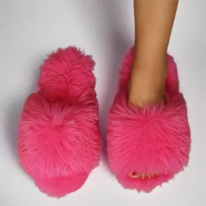 Whitney Fluffy Slippers