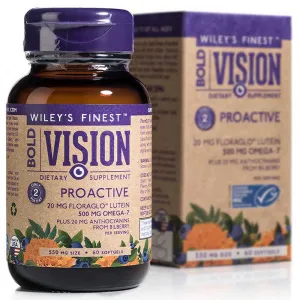 WILEYS BOLD VISION PROACTIVE 550MG SOFTGEL 60s