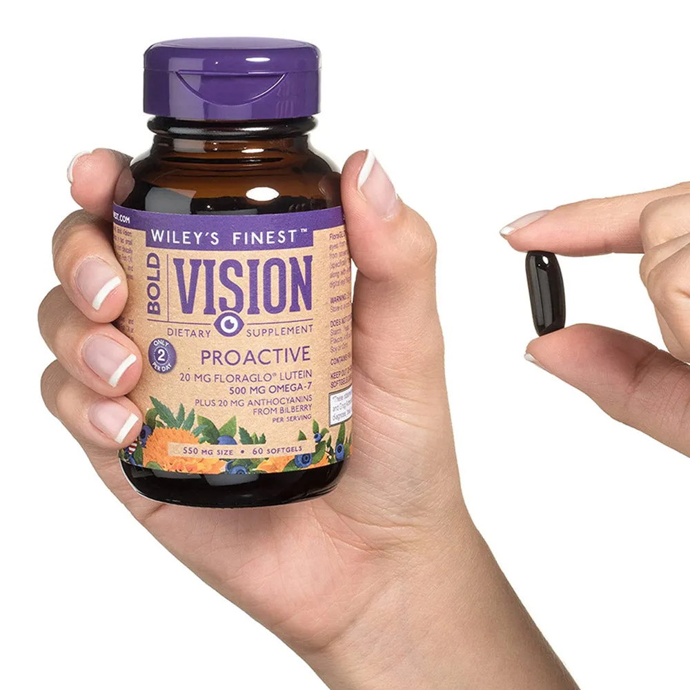 WILEYS BOLD VISION PROACTIVE 550MG SOFTGEL 60s