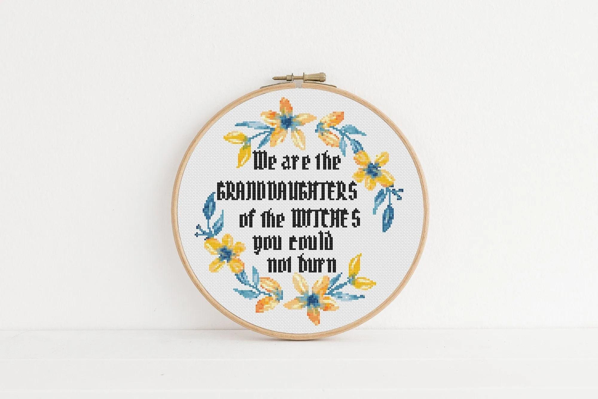 Witches Cross Stitch Pattern #340