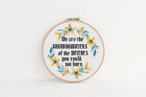 Witches Cross Stitch Pattern #340