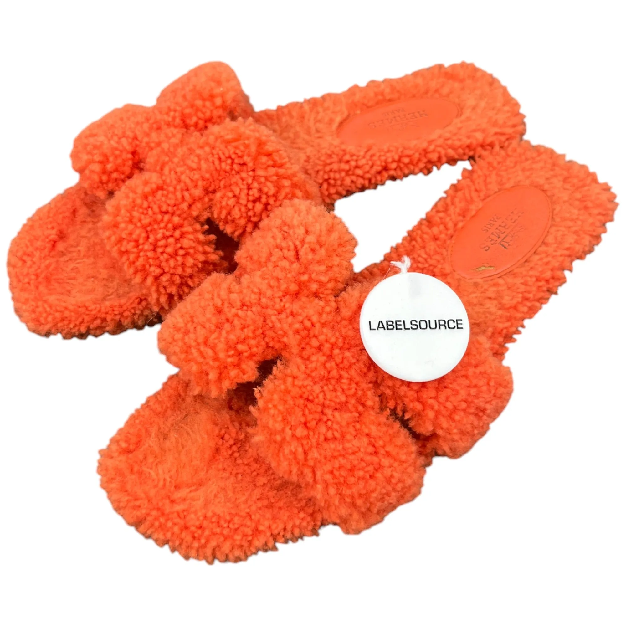 Women's Shearling Oran Sandals Orange Size EU 37 / UK 4