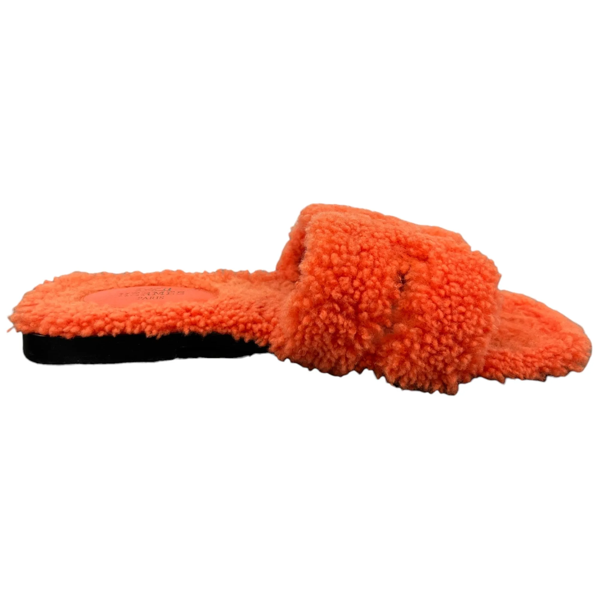 Women's Shearling Oran Sandals Orange Size EU 37 / UK 4