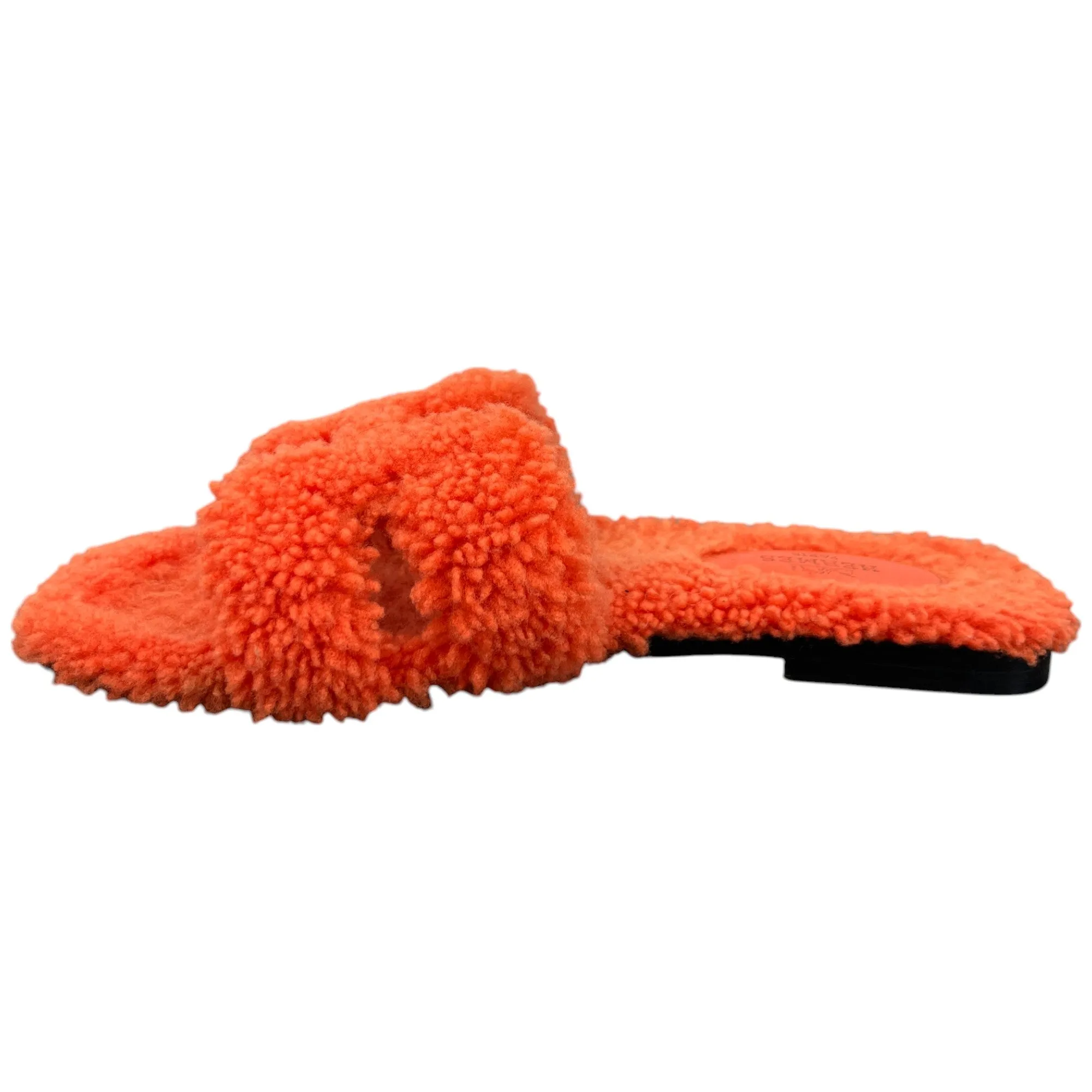 Women's Shearling Oran Sandals Orange Size EU 37 / UK 4