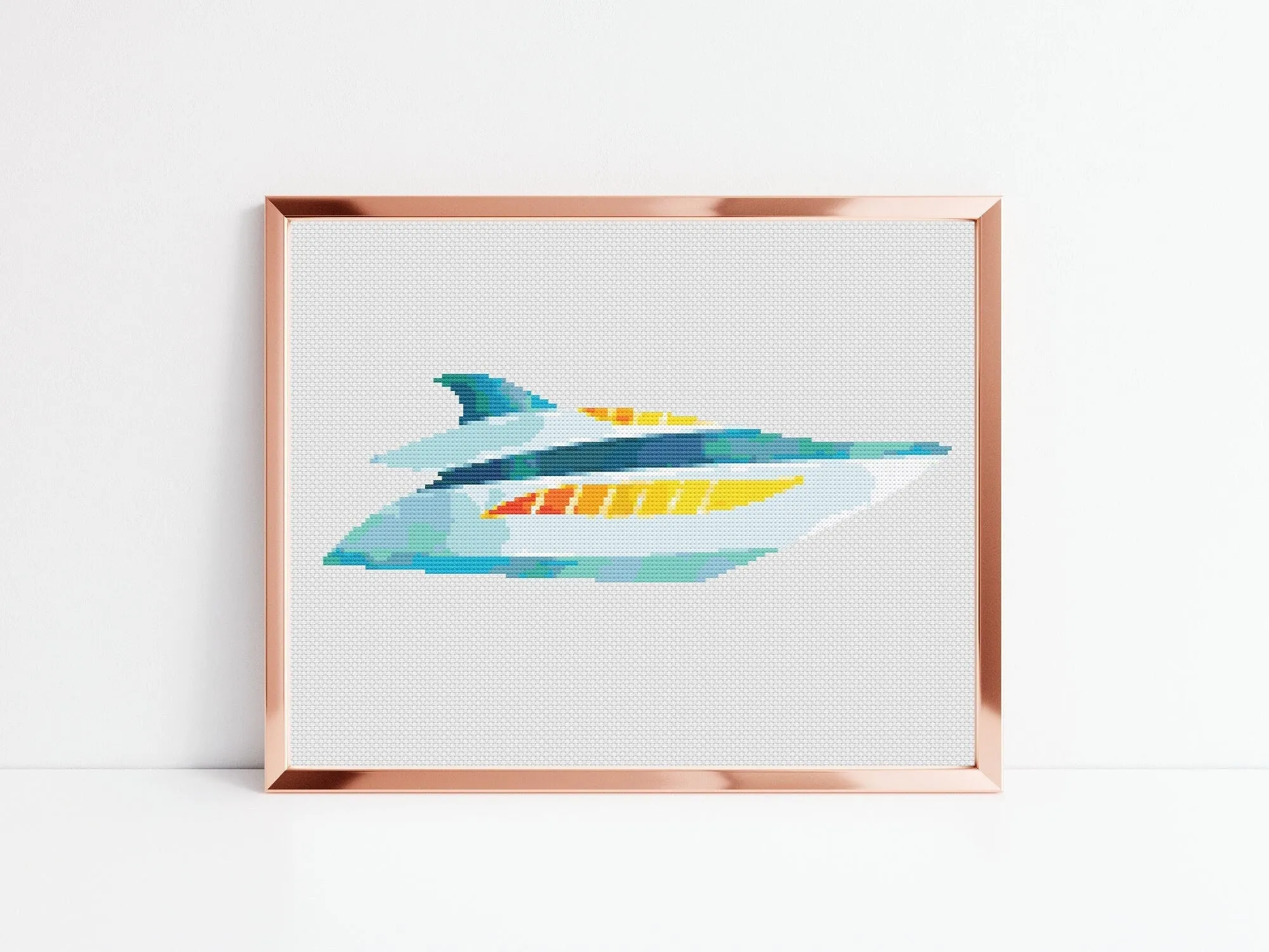 Yacht Cross Stitch Pattern #1876