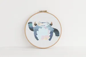 Yeti Cross Stitch Pattern #1699